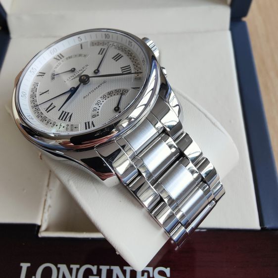 Longines Master Collection Retrograde Automatic Silver Dial  รูปที่ 8