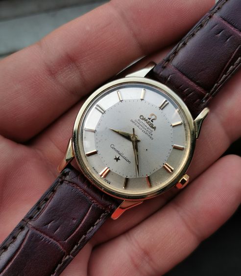 Omega Constellation Pie pan Gold Capped 14k รูปที่ 3