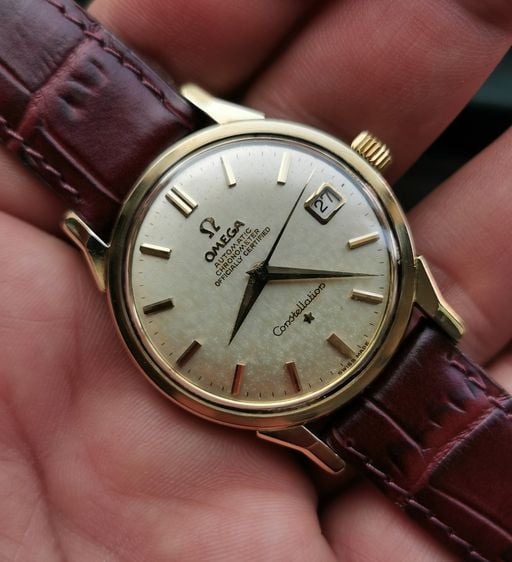 Omega Constellation Gold capped 14 k  รูปที่ 3