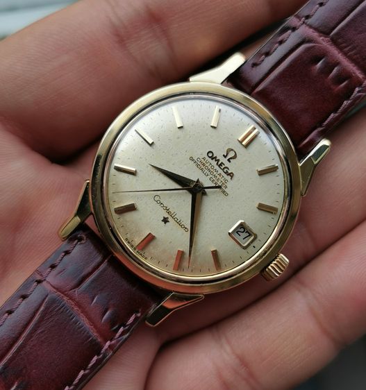 Omega Constellation Gold capped 14 k  รูปที่ 4