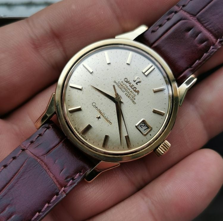 Omega Constellation Gold capped 14 k  รูปที่ 6