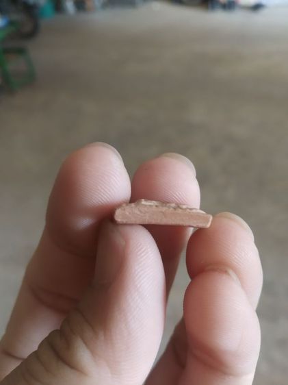 พระเนื้อดินผสมผงพิมพ์เล็ก(พระพิมพ์พระนางกวักหลังเรียบสีน้ำตาล(140414)(ไม่ทราบพระเกจิที่สร้าง)(ไม่ทราบรุ่นและอายุ))พระเครื่องรางของมงคล รูปที่ 6