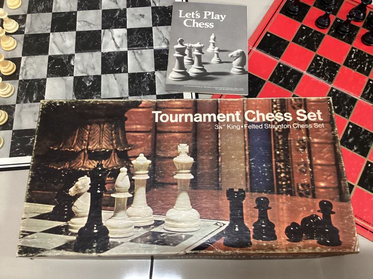 Vintage 1979 ES Lowe Tournament  ชุดหมากรุก  made in usa ค่ะ รูปที่ 5