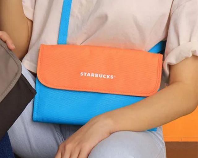 กระเป๋าสตาร์บัคส์ Starbucks Folded Crossbody Bag รูปที่ 4