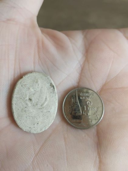 พระเนื้อว่านผสมผงรูปทรงไข่(พระรูปเหมือนพระเกจิ(ไม่ทราบว่าเป็นพระเกจิใด)(ไม่ทราบรุ่นและอายุ)(150401))พระบ้านพระเครื่องรางของมงคล รูปที่ 4