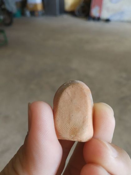 พระเนื้อดิน(พระพิมพ์พระพุทธนั่งปางสมาธิบนฐาน(150402)(พระใหม่ไม่ทราบพระเกจิที่สร้าง))พระบ้านพระเครื่องรางของมงคล รูปที่ 5