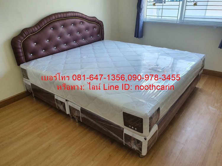 เตียงพร้อมที่นอน 5 ฟุต 14500 บาท(จัดส่งฟรีทั่วประเทศ) รูปที่ 8