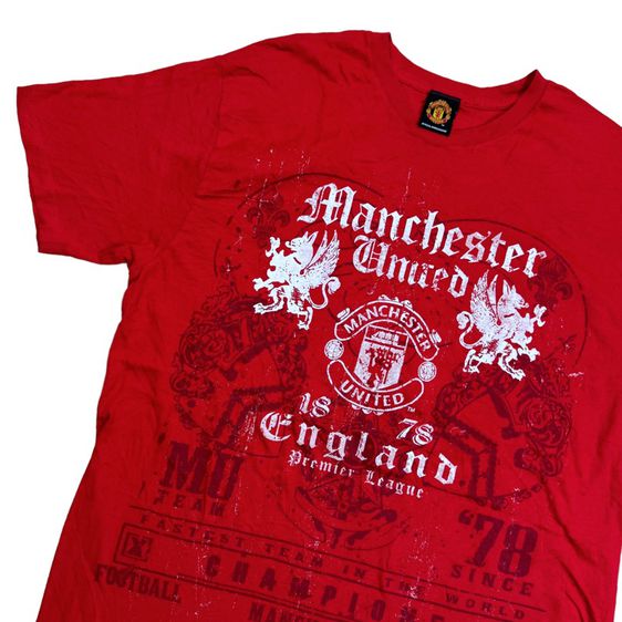 เสื้อยืด Manchester united ผ้านิ่มใส่สบาย​ Size L​  รูปที่ 2