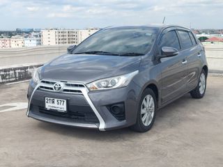 Toyota Yaris 1.2 G  ซื้อรถผ่านไลน์ รับฟรีบัตรเติมน้ำมัน K01685