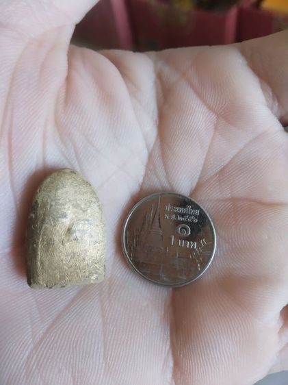 พระเนื้อดินผสมผงพิมพ์เล็ก(พระพิมพ์พระกลีบบัวทาทอง(พระหลวงพ่อสินธุ์)(วัดบรรลือธรรม)(จังหวัดพระนครศรีอยุธยา)(020202))พระเครื่องรางของมงคล รูปที่ 8