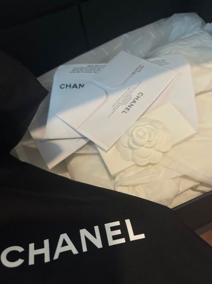 Chanel หนังแท้ ดำ กระเป๋า