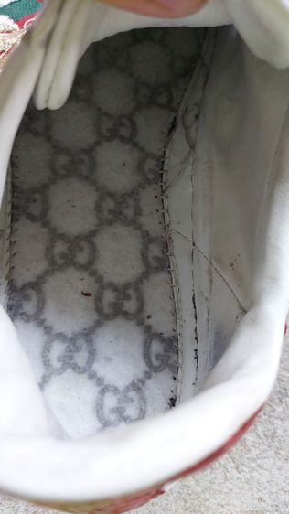 รองเท้าผ้าใบ Gucci ผึ้ง ไซส์ 37  รูปที่ 7