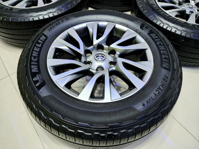 ขายล้อแม็ก Toyota ฟอร์จูนเนอร์ ขอบ18 พร้อมยาง Michelin Primacy SUV ขนาด 265 6018 ปี22 รูปที่ 10