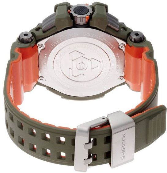 Casio G-Shock GPS Solar MB6 TRIPLE-G Hybrid Watch GPW1000KH-3A (สีเขียวทหาร) รูปที่ 3