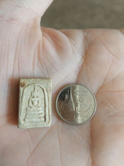 พระเนื้อว่านผสมผงพิมพ์เล็ก(พระพิมพ์พระสมเด็จพิมพ์เล็กหลังเรียบบนฐานสามชั้น(ไม่ทราบพระเกจิที่สร้าง)(160408))พระบ้านหาเครื่องรางของมงคล รูปที่ 8