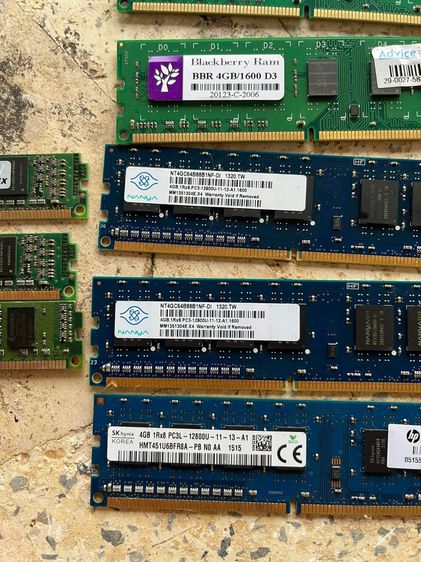 Ram DDR3 ชิ้นละ 4GB คละบัส คละยี่ห้อ (ขายแยกชิ้น) ราคาในรายละเอียด รูปที่ 3