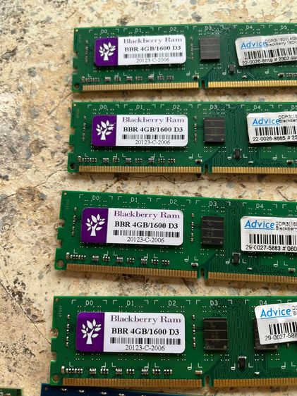 Ram DDR3 ชิ้นละ 4GB คละบัส คละยี่ห้อ (ขายแยกชิ้น) ราคาในรายละเอียด รูปที่ 4