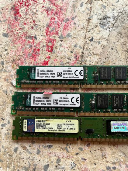 Ram DDR3 ชิ้นละ 4GB คละบัส คละยี่ห้อ (ขายแยกชิ้น) ราคาในรายละเอียด รูปที่ 2