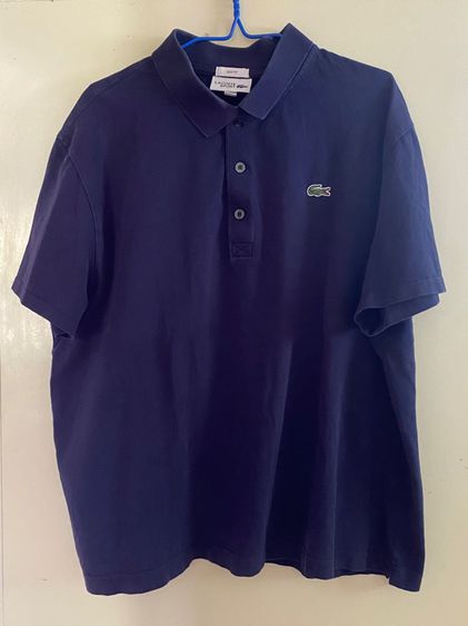 เสื้อโปโล Lacoste ของแท้ 💯 สีกรม Size XXL รูปที่ 2