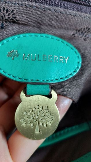 กระเป๋า Mulberry สีเขียวเหนี่ยวทรัพย์ รูปที่ 15