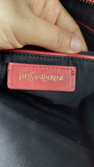 กระเป๋าถือ yves saint laurent สีแดง รูปที่ 6