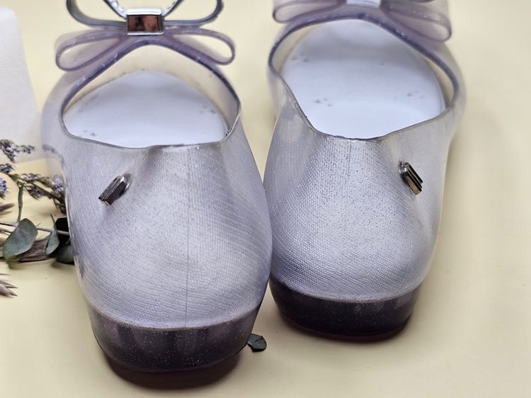 รองเท้าเด็กมือสอง Mini Melissa สี Clear Glitter รูปที่ 8