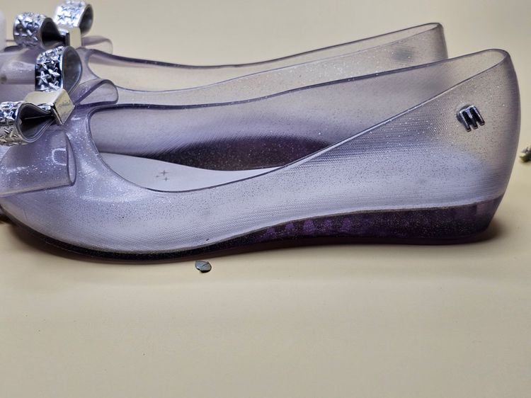 รองเท้าเด็กมือสอง Mini Melissa สี Clear Glitter รูปที่ 6