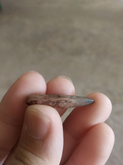 พระเนื้อดินพิมพ์เล็ก(พระพิมพ์พระปางลีลากำแพงทุ่งเข็ม(ไม่ทราบพระเกจิที่สร้าง)(160410))พระบ้านพระเครื่องรางของมงคล รูปที่ 6