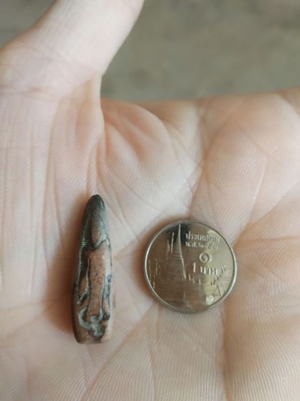 พระเนื้อดินพิมพ์เล็ก(พระพิมพ์พระปางลีลากำแพงทุ่งเข็ม(ไม่ทราบพระเกจิที่สร้าง)(160410))พระบ้านพระเครื่องรางของมงคล รูปที่ 12