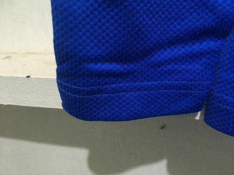 เสื้อกีฬา แขนยาว แบรนด์ NIKE สีน้ำเงินแถบแดง รูปที่ 8