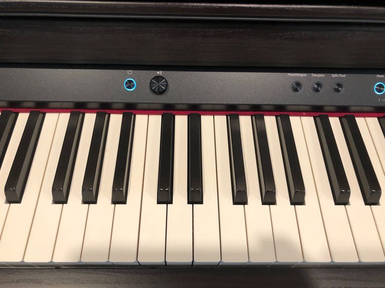 เปียโนไฟฟ้า Uplight Roland  รุ่น HP704 DR Digital Piano - สภาพมือหนึ่ง สี Rosewood รูปที่ 2
