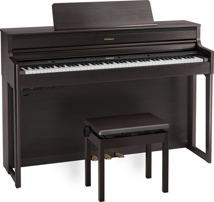 เปียโนไฟฟ้า Uplight Roland  รุ่น HP704 DR Digital Piano - สภาพมือหนึ่ง สี Rosewood รูปที่ 14