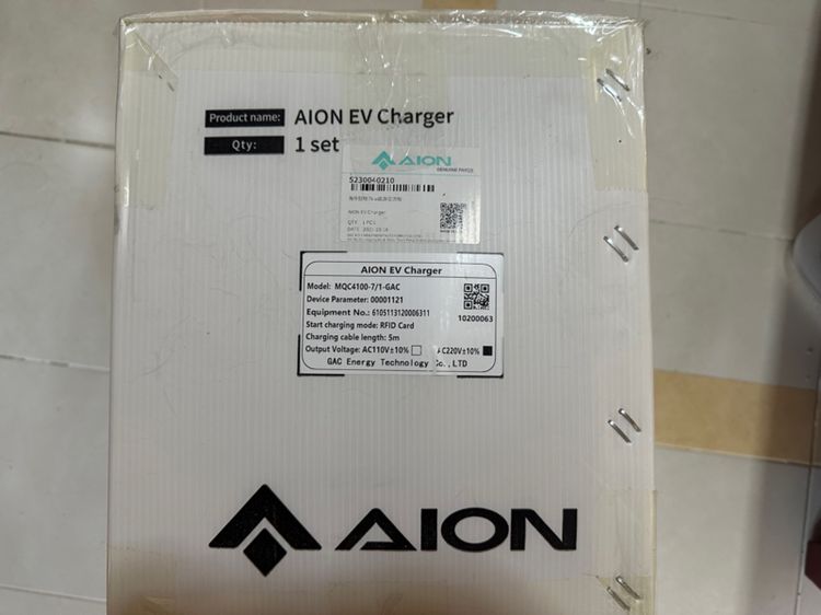Wall Charger Aion Y รูปที่ 2