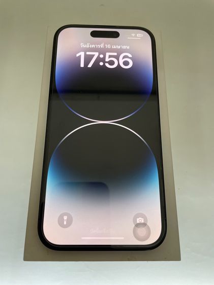 ขาย iPhone 14 Pro 128gb สีดำ โมเดล zp จอแท้ สวยไร้รอย แบตแท้ สุขภาพ85 สแกนใบหน้าได้ รีเซ็ตได้ ไม่ติดไอคราว ใช้งานดี ปกติทุกอย่าง อุปกรณ์ครบ  รูปที่ 2
