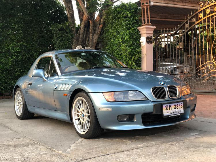 BMW Z3 2000 1.9 Roadster Sedan เบนซิน เกียร์อัตโนมัติ ฟ้า รูปที่ 2