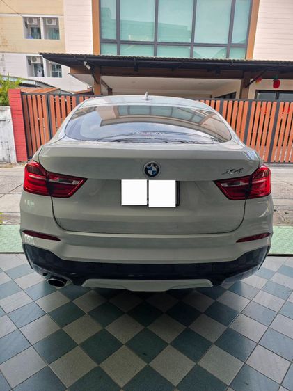 BMW X4 2018 2.0 xDrive20d M Sport 4WD Utility-car ดีเซล ไม่ติดแก๊ส เกียร์อัตโนมัติ ขาว รูปที่ 4