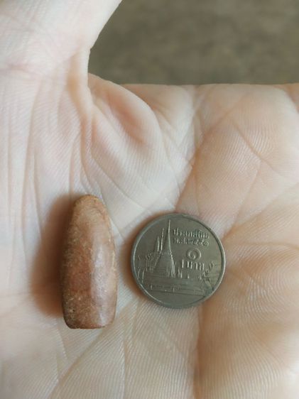 พระเนื้อดินพิมพ์เล็ก(พระปางลีลากำแพงเขย่งหรือพระปางลีลากำแพงเม็ดขนุน(หลังเรียบ)(170401)(ไม่ทราบพระเกจิที่สร้าง))พระบ้านพระเครื่องรางของมงคล รูปที่ 6