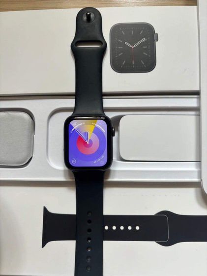 Apple Watch SE2 GPS 44mm สีดำมีประกันศูนย์ถึง19เมษา67มือ2สภาพสวยไม่มีรอยมีกล่อง เบต้าแบต99 รับเทินรับบัตรเครดิตจ้า รูปที่ 2