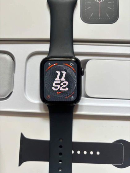 Apple Watch SE2 GPS 44mm สีดำมีประกันศูนย์ถึง19เมษา67มือ2สภาพสวยไม่มีรอยมีกล่อง เบต้าแบต99 รับเทินรับบัตรเครดิตจ้า รูปที่ 6