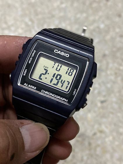 นาฬิกายี่ห้อ CASIO  ของแท้มือสอง  ระบบปกติ   350฿ รูปที่ 4