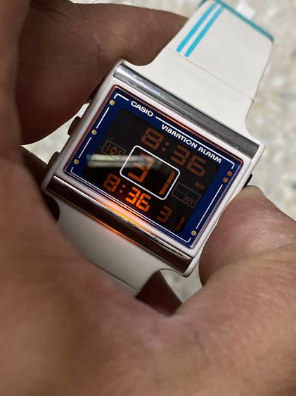 นาฬิกายี่ห้อ CASIO  ของแท้มือสอง ระบบปกติ ไฟปกติ  350฿ รูปที่ 2