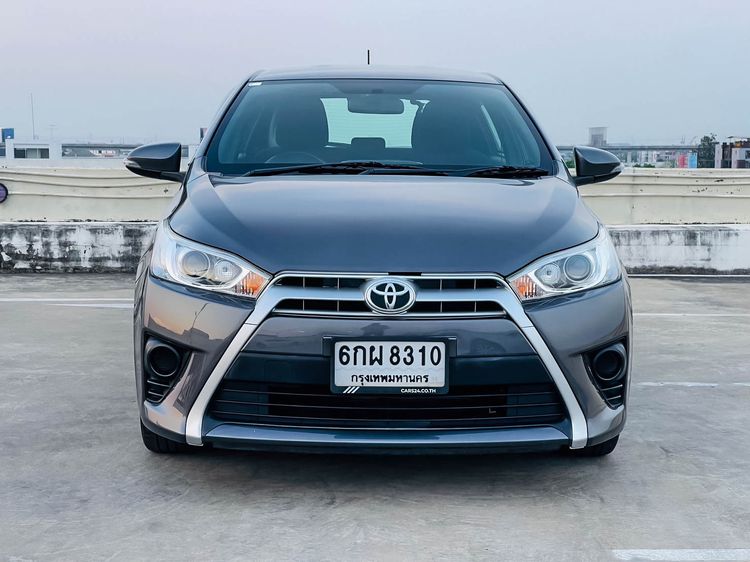 Toyota Yaris 2017 1.2 G Sedan เบนซิน ไม่ติดแก๊ส เกียร์อัตโนมัติ ดำ รูปที่ 2