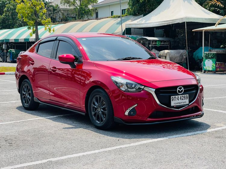 Mazda Mazda 2 2018 1.3 High Connect Sedan เบนซิน ไม่ติดแก๊ส เกียร์อัตโนมัติ แดง รูปที่ 3