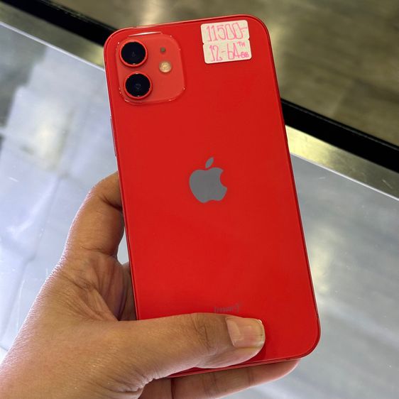 iPhone12 64GB สีแดง เครื่องศูนย์ โมเดลTH สภาพสวยมาก🔥🔥 รูปที่ 2