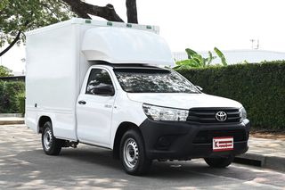 Toyota Revo 2.4 SINGLE J ( ปี 2018 ) รถกระบะตู้ทึบสั่งทำพิเศษเปิดได้ 2 ด้านความสูง 1.60 เมตรพร้อมใช้งาน