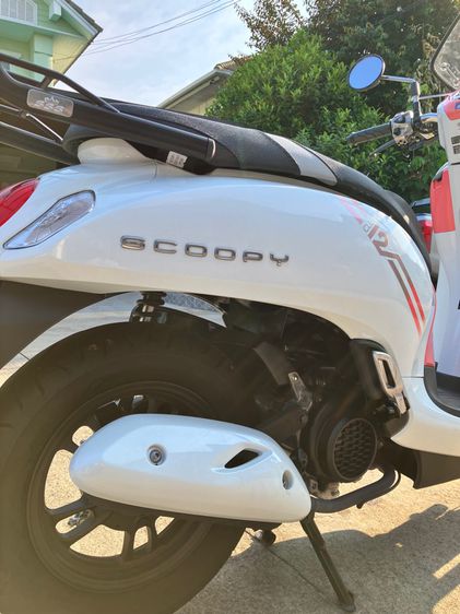 Honda Scoopy สีขาว-ชมพู ปี 2022 รูปที่ 5