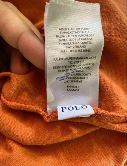 เสื้อยืด Polo Ralph Lauren ของแท้ 💯 Size L รูปที่ 3