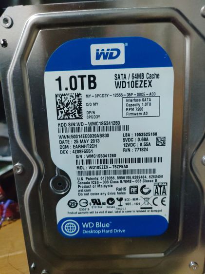 HDD WD BLUE 7200 รูปที่ 2