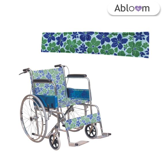 อะไหล่ แผ่นรองน่อง แผ่นรองขา สำหรับ รถเข็น Wheelchair Accessories Calf Strap Leg Strap (มีลายให้เลือก) รูปที่ 9