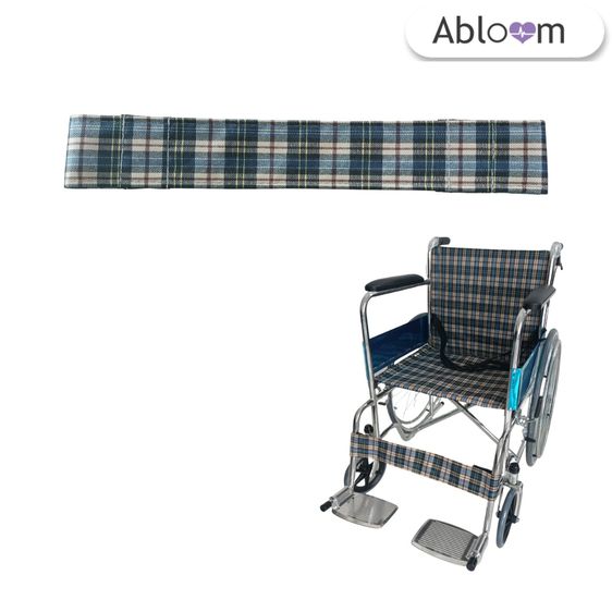 อะไหล่ แผ่นรองน่อง แผ่นรองขา สำหรับ รถเข็น Wheelchair Accessories Calf Strap Leg Strap (มีลายให้เลือก) รูปที่ 10